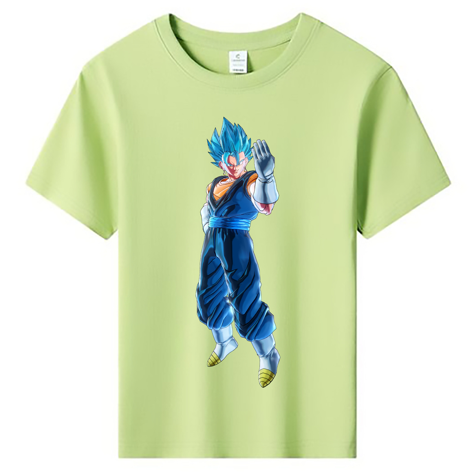 （画像用） ドラゴンボール ベジット DRAGON BALL Vegetto 綿100％キッズTシャツ（フロントプリント）